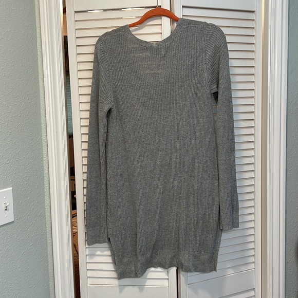 Gray tunic sweater - Picture 5 of 6